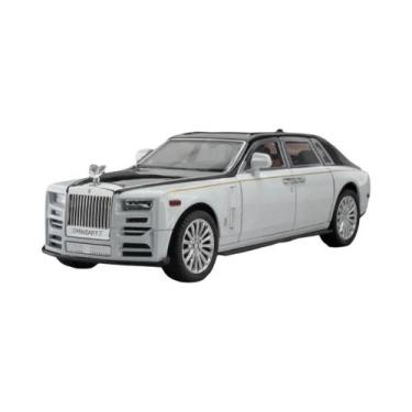 Imagem de Modelo De Carro De Brinquedo Rolls Royce Phantom Em Escala 1:24, Com L