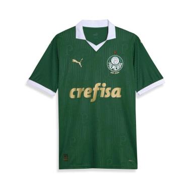 Imagem de Camisa Puma Palmeiras I 2024 Juvenil-Unissex