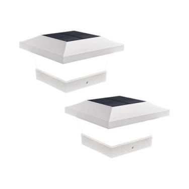 Imagem de Lâmpada Solar Externa Para Cerca, IP65, Decoração De Jardim, Parede, P