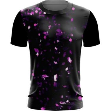 Imagem de Camiseta Dryfit Cube Purple Cubos Púrpuras Violetas 1 - Kasubeck Store