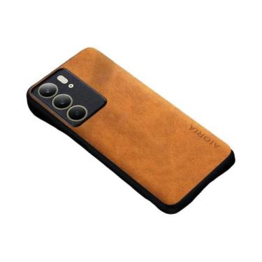 Imagem de Capa De Telefone De Couro Luxuosa Para Realme C75 C71 C65 C63 C55 Esti