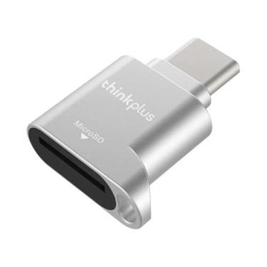 Imagem de Adaptador Leitor De Cartão USB Tipo-C 2-em-1 TF Micro SD 480Mbps 512GB