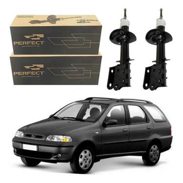 Imagem de Par Amortecedor Dianteiro Palio Weekend 1.8 8v 2002 A 2004 - Perfect