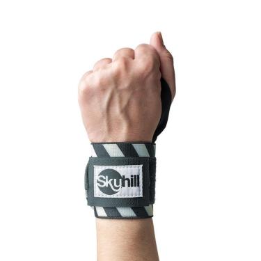 Imagem de Munhequeira Elástica Defend - Skyhill - Cross Training - Musculação - LPO-Unissex