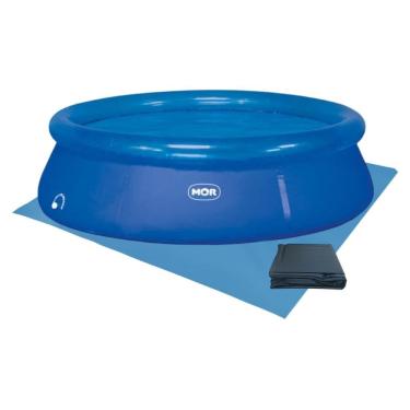 Imagem de Piscina Inflável 1900 Litros Redonda Capa e Forro Mor