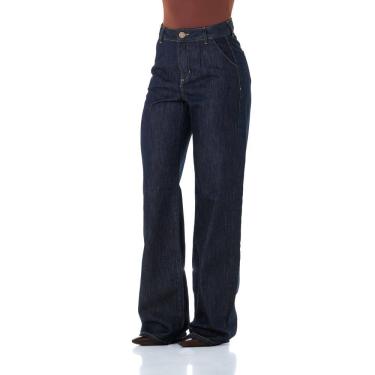 Imagem de Calça Jeans Feminina Arauto Wide Leve