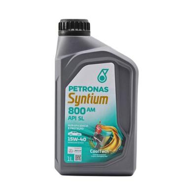 Imagem de Óleo semisintético Petronas Syntium 800 AM API SL 15w40 1 Lt