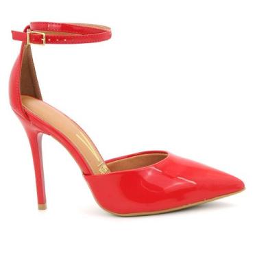 Imagem de Scarpin Vizzano 1421.102 Sapato Salto Alto Fino Festa Feminino, 37, Ve