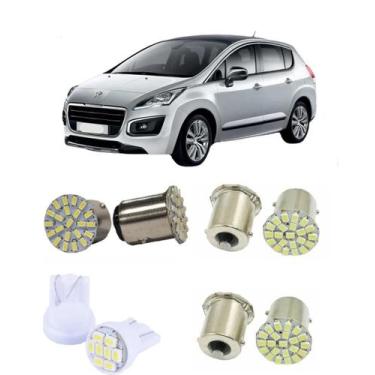 Imagem de Lâmpadas 22 Led Traseira Seta Ré Freio Peugeot 3008 11 a 15 - AUTOVEX