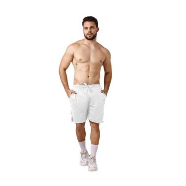 Imagem de Shorts 2 em 1 Masculino Fitness Compressão Corrida Treino Academia Sec