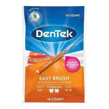 Imagem de Fio Dental Dentek Easy Brush com 16 unidades