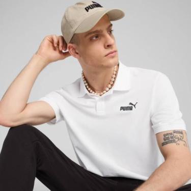 Imagem de Polo Puma Ess No1 Pique Branca, G