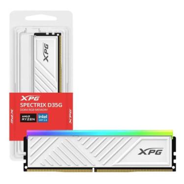 Imagem de Memória Para PC XPG Spectrix D35G 8Gb 3200Mhz Branca RGB DDR4 AX4U3200