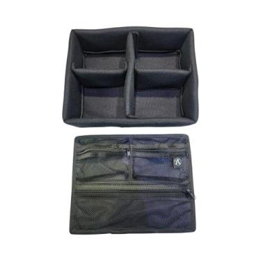 Imagem de Kit Divisória e Organizador de tampa para Case MP0033 ATM Pro Preto