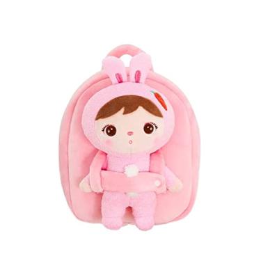 Imagem de Mochila Metoo Infantil Linda + Boneca, IBMKIDS (Rosa)