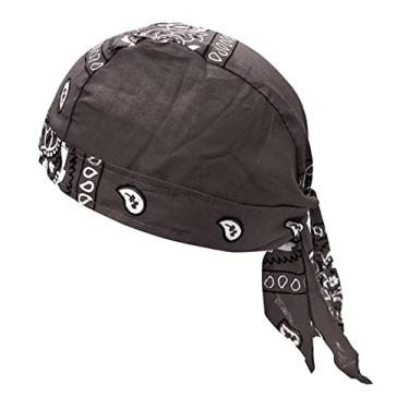 Imagem de Generic Chapéus de pirata de ciclismo bandana gorro, forro de capacete durável leve e macio à prova de vento de secagem rápida para adultos motocicleta, Castanho