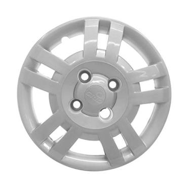 Imagem de Calota Aro Grid 14 Modelo Ford Fiesta Supercharger 03 Prata Cubo Baixo Fixacao Parafuso Grid 176Cbptau.