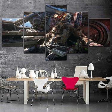 Imagem de Quadro Decorativos Jogos Walpaper com 5 peças 130x65 m1