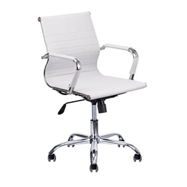 Imagem de CADEIRA DE ESCRITÓRIO DIRETOR ESTEIRINHA BRANCO (EAMES)