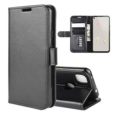 Imagem de For Google Pixel 4A R64 Texture Single Horizontal Flip Protective Case with Holder & Card Slots & Wallet& Photo Frame