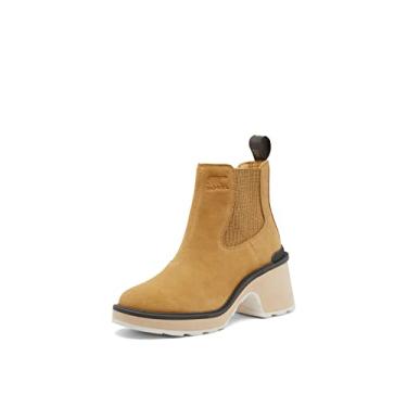 Imagem de SOREL Women's Hi-Line Heel Chelsea Boot - Geo Yellow, Jet - Size 10.5