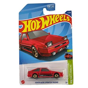 Imagem de DieCast Hot Wheels Toyota AE86 Sprinter Trueno, HW Hatchbacks 1/5 [Red] 17/250