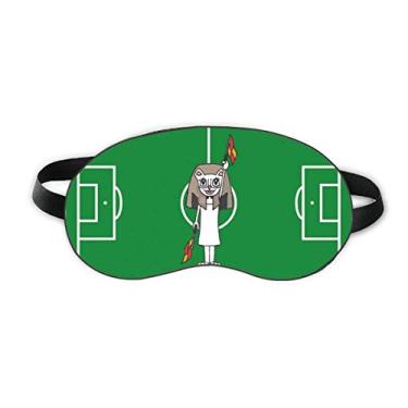 Imagem de Offside Bandeira de árbitro Gato Mamãe árbitro Sono Protetor de Olhos Macio Noturno