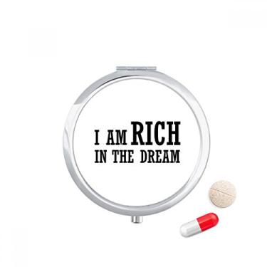 Imagem de Porta-comprimidos I Am Rich in The Dream Caixa de armazenamento de remédios