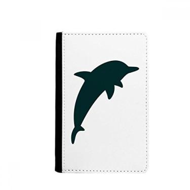 Imagem de Blue Ocean Streamline Lindo porta-passaporte de golfinho Notecase Burse carteira porta-cartões