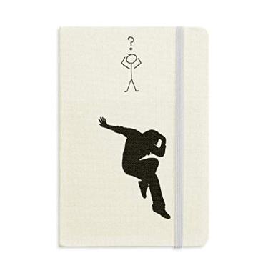 Imagem de Caderno de interrogação Hip Pop Jumping Performance Dancer Diário Clássico A5
