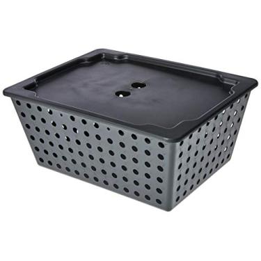 Imagem de Cesta One com Alças e Tampa, Maxi, Preto, Coza