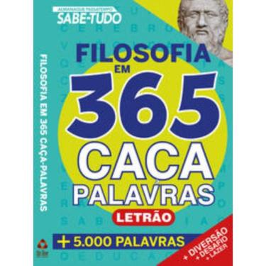 Imagem de Almanaque Passatempo Sabe Tudo 365 Caça Palavras: Filosofia