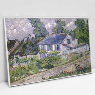 Imagem de Quadro Decorativo Casas Em Auvers - Van Gogh Em Tela Canvas - Tacolado