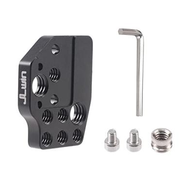 Imagem de FocusFoto Suporte de placa de extensão com sapata fria e orifícios roscados de 6 mm e 9,5 mm para DJI Ronin S/SC/RS2/RSC2/RS3 PRO/Mini estabilizador de cardan, monitor, braço mágico, microfone, luz de