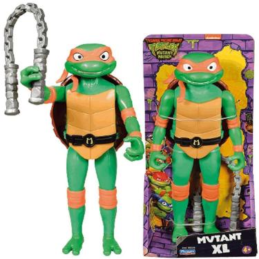 Imagem de As Tartarugas Ninja Caos Mutante Boneco Michelangelo XL