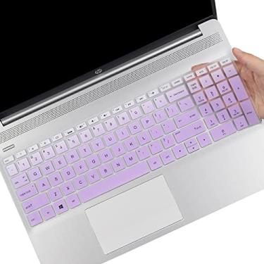 Imagem de Capa de teclado para laptop 15,6 HP 15-ef 15-db/dy 15-ef2099nr 15-ef2127wm 15-ef2126wm 15-ef2500la 15-ef0875ms 15-ef1040nr 15-ef0023dx 15-ef20-ef200030 g 1 5-ef2747wm 15-ef1041nr 15-ef2025tg ef1300wm