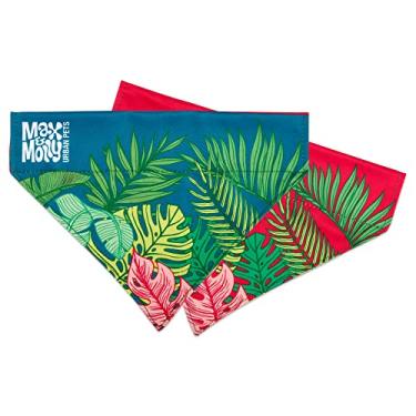 Imagem de Bandana para animais de estimação Max & Molly 2 em 1 sem amarração reversível para coleiras - designs vibrantes, duráveis e laváveis na máquina - Acessório de tecido deslizante para gatos e cães -