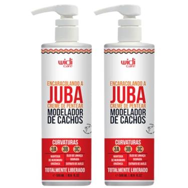 Imagem de Kit 2 Encaracolando A Juba Creme De Pentear Widi Care Modelador De Cachos 500ml