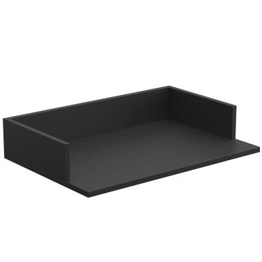 Imagem de Suporte Suspenso Para Micro-ondas Forno 60x40 cm Class L03 Preto - Lyam Decor