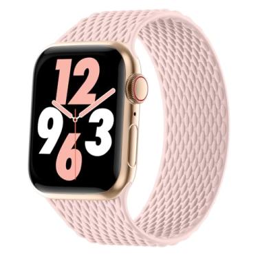 Imagem de Pulseiras de silicone compatíveis com Apple Watch Ultra 2 séries 8/7/6/5/4/3/2/1/SE Ultra de 38 mm, 40 mm, 41 mm, 44 mm, 45 mm, 45 mm, 49 mm, 49 mm, 49 mm, compatível com Apple Watch Ultra 2 séries