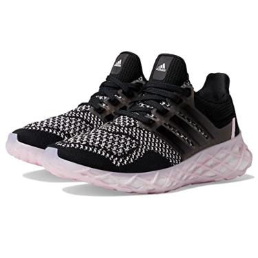 Imagem de adidas T nis de corrida feminino Ultraboost 5.0 DNA, Preto/Preto/Rosa Transparente, 5 Big Kid