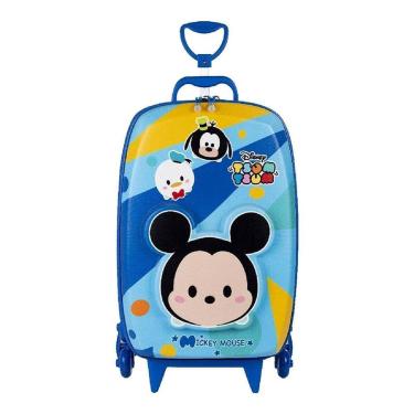 Imagem de Mala Infantil MaxToy Mickey Tsum Tsum Azul-Unissex