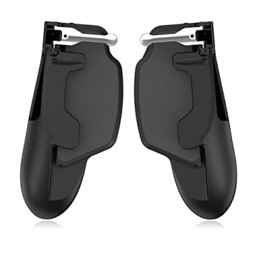 Imagem de Controle de jogo para iPad PUBG, controle de jogo móvel, interruptores de gatilho de celular para PUBG/Knives Out, controle de jogos, atirador, botão de disparo, botão de disparo, chave de mira,