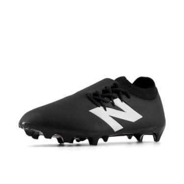 Imagem de New Balance Tênis de futebol adulto unissex Furon V7 Dispatch FG, Preto/Branco/Vermelho Verdadeiro, 41/44 BR G/GG