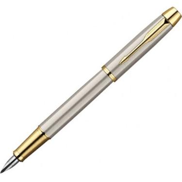Imagem de Caneta Parker IM Tinteiro Aço Inox GT S0856320