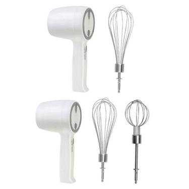 Imagem de Mini Batedeira Mixer Sem Fio Portátil 2 Em 1 Usb - M&C, Bivolt