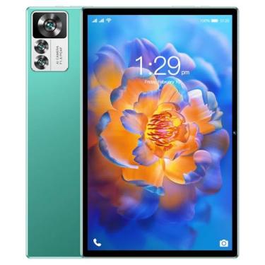 Imagem de Tablet 12S PRO, 8GB RAM, 256GB ROM,Tela Imersiva de 10.1', Câmera Traseira 32MP, Câmera frontal de 16MP, Wifi, Android 13, 8800mAh Bateria, Dual-SIM (green)