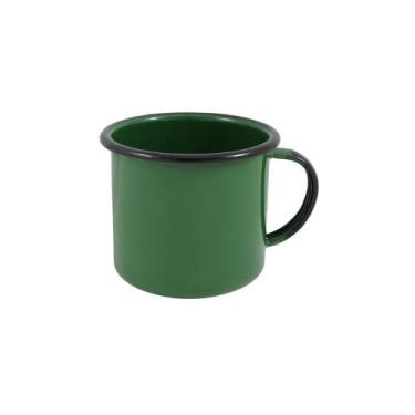 Imagem de Caneca Média Esmaltada Verde 160 ml Ewel