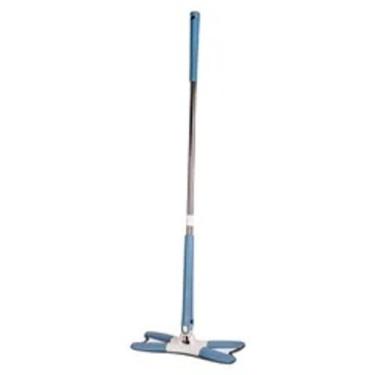 Imagem de Mop Rodo Esfregão Limpeza Pesada torce fácil Multiuso cor Azul Cinza -