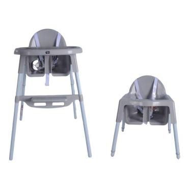 Imagem de Cadeirão de Alimentação Cadeira Alta Infantil Bebê Bandeja Removível C